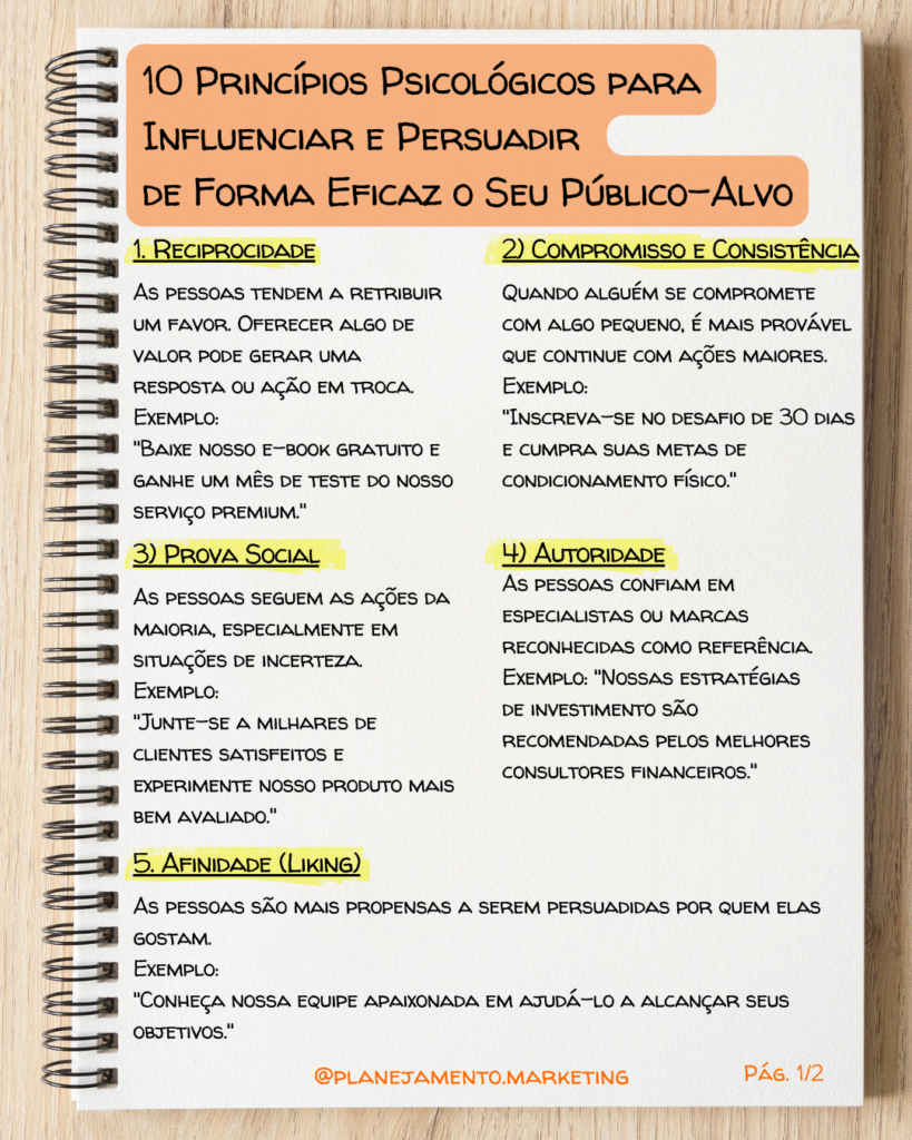 princípios de persuasão