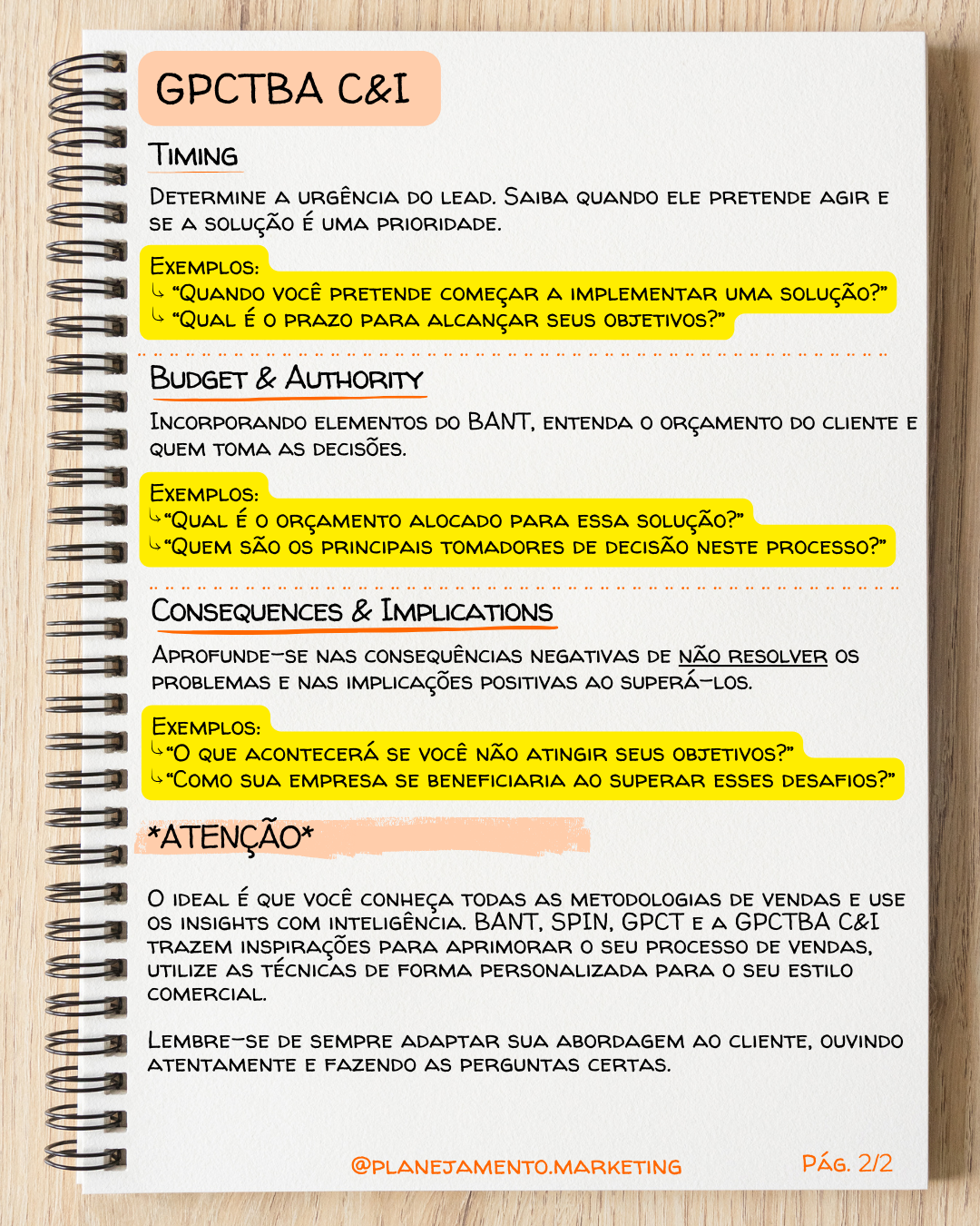 GPCTBA C&I: como qualificar oportunidades com profundidade — imagem 2