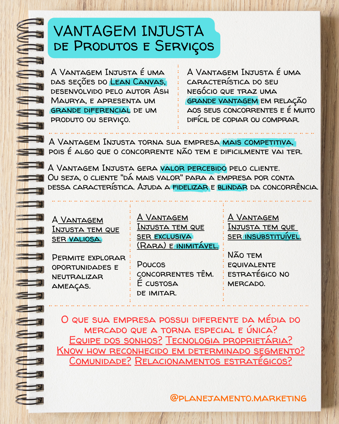 vantagem injusta