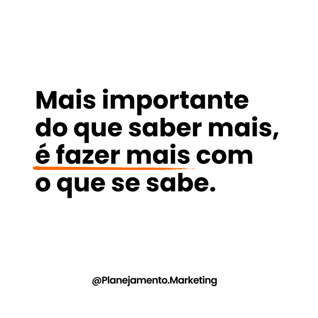 conhecimento em prática