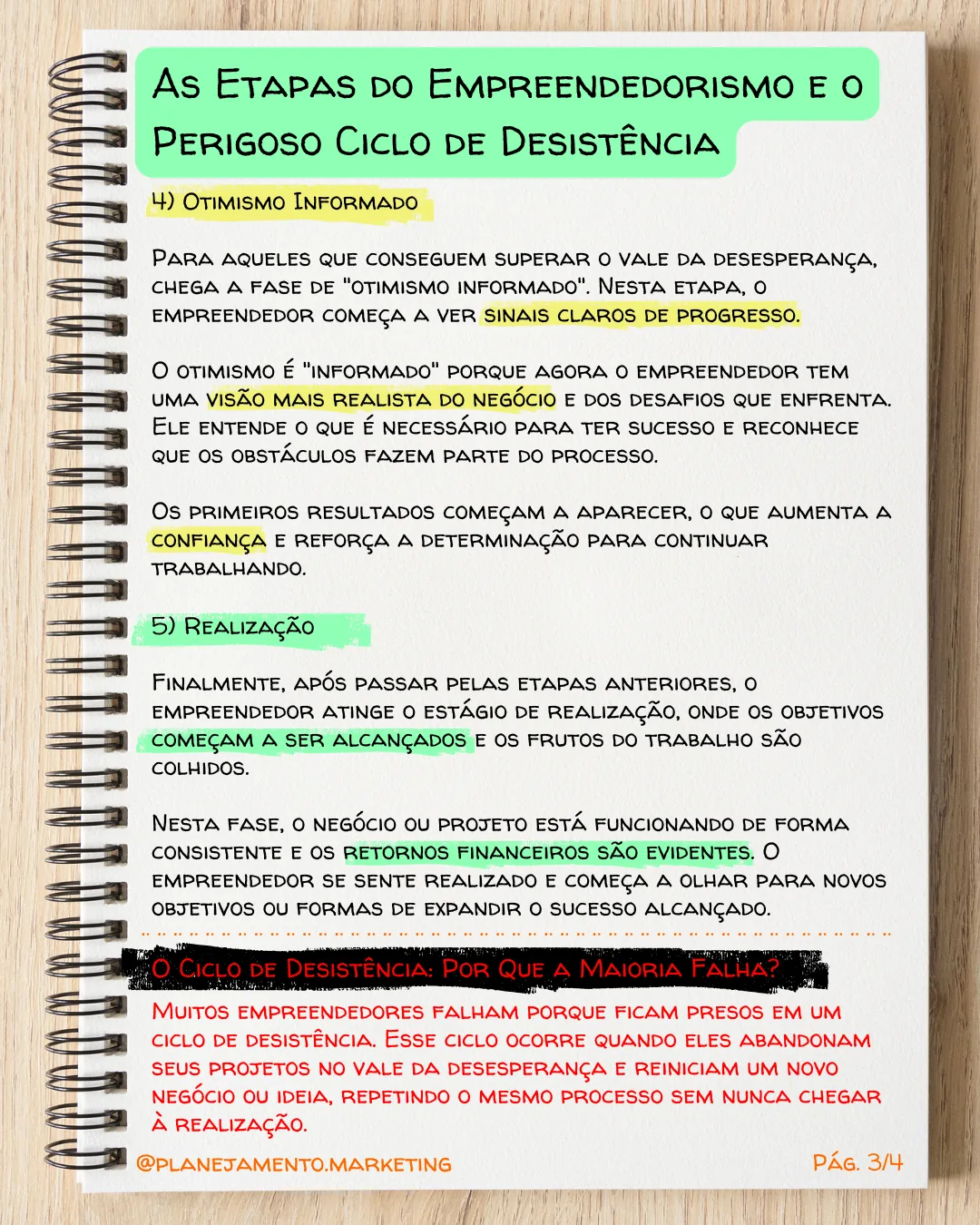 As 5 etapas do empreendedorismo e o perigoso ciclo da desistência - imagem 3