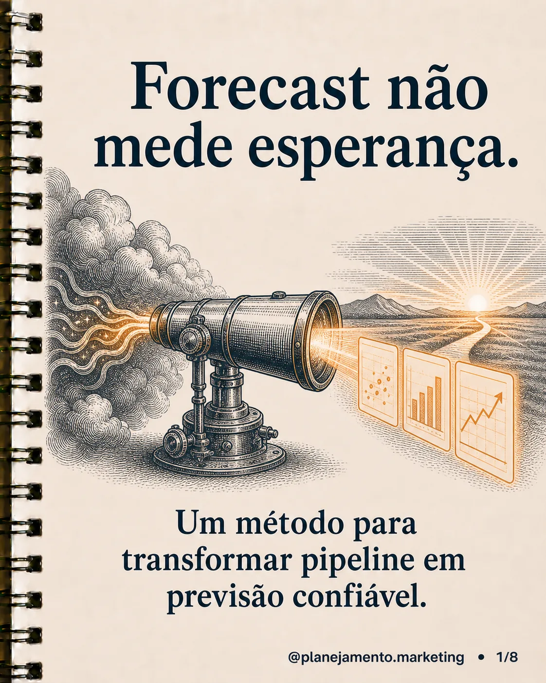 Forecast não mede esperança: transforme pipeline em previsão confiável — imagem 1 de 8