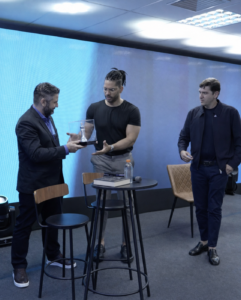 Jorge Gadelha em premiação