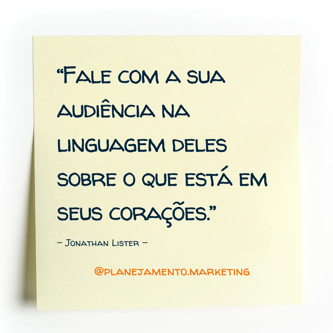 linguagem do público