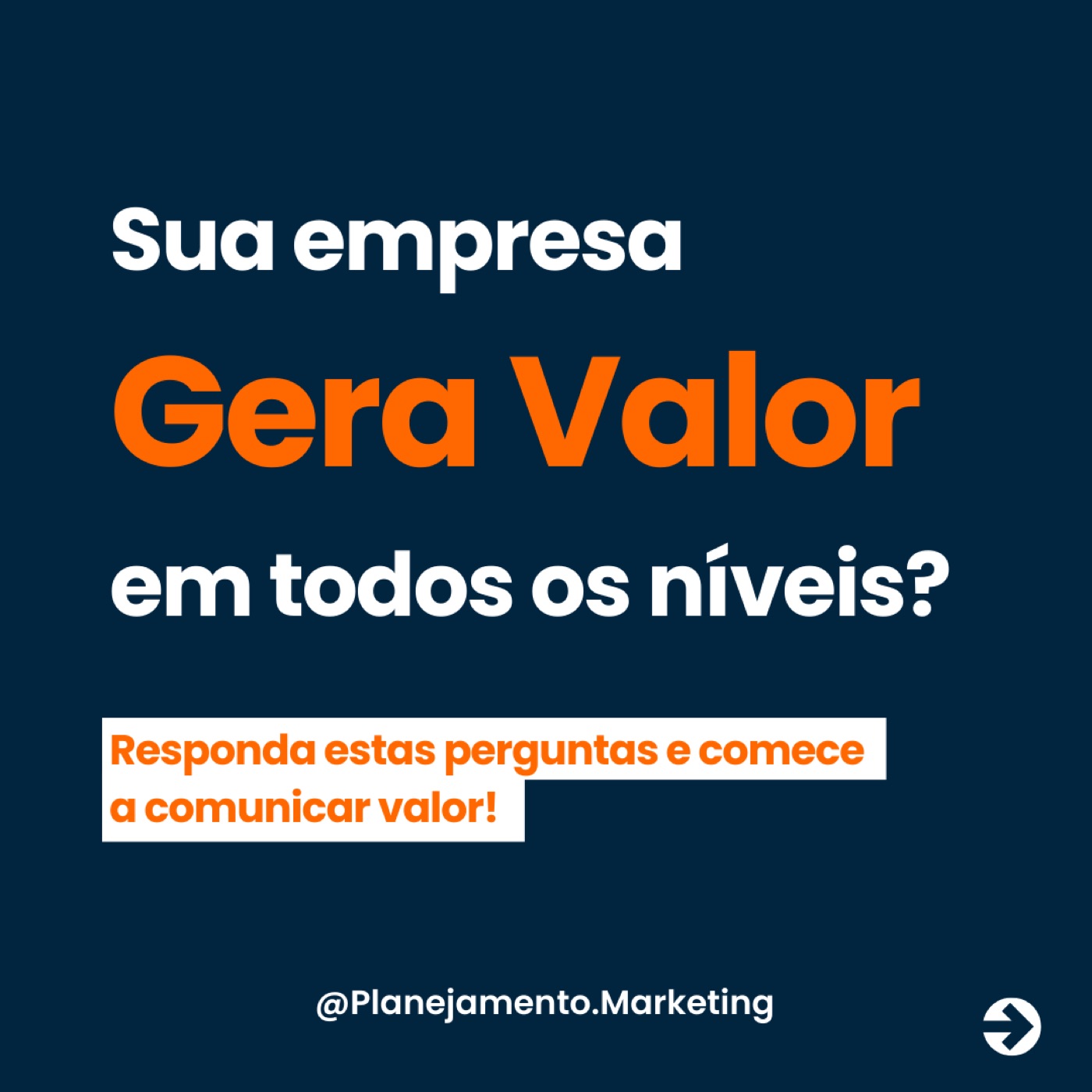 níveis de geração de valor — imagem 1