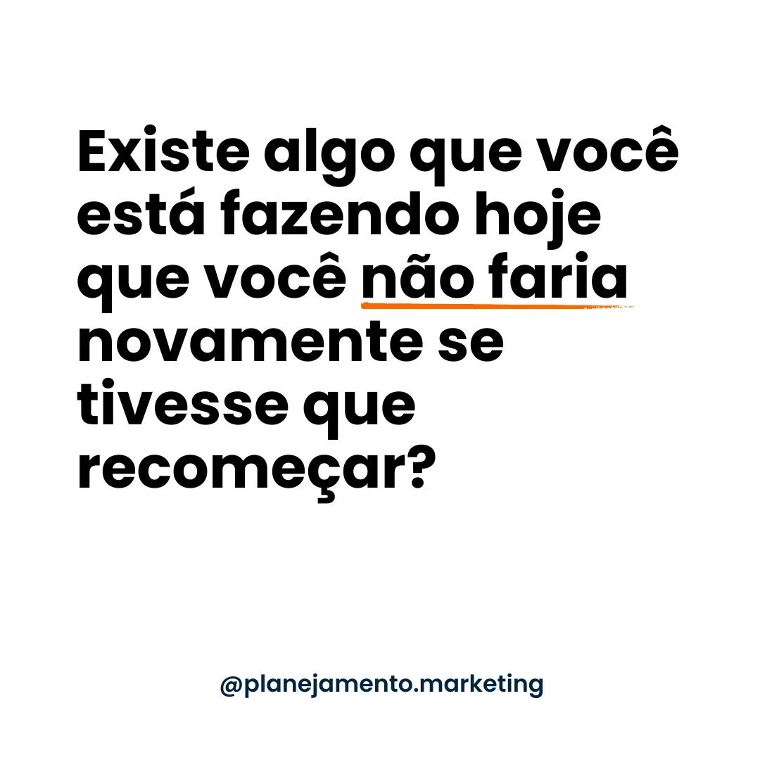 recomeçar