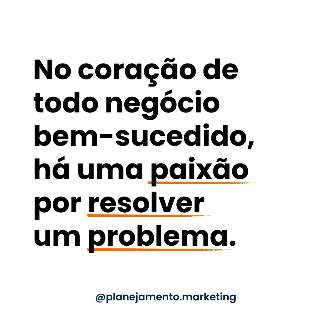 paixão por resolver problemas