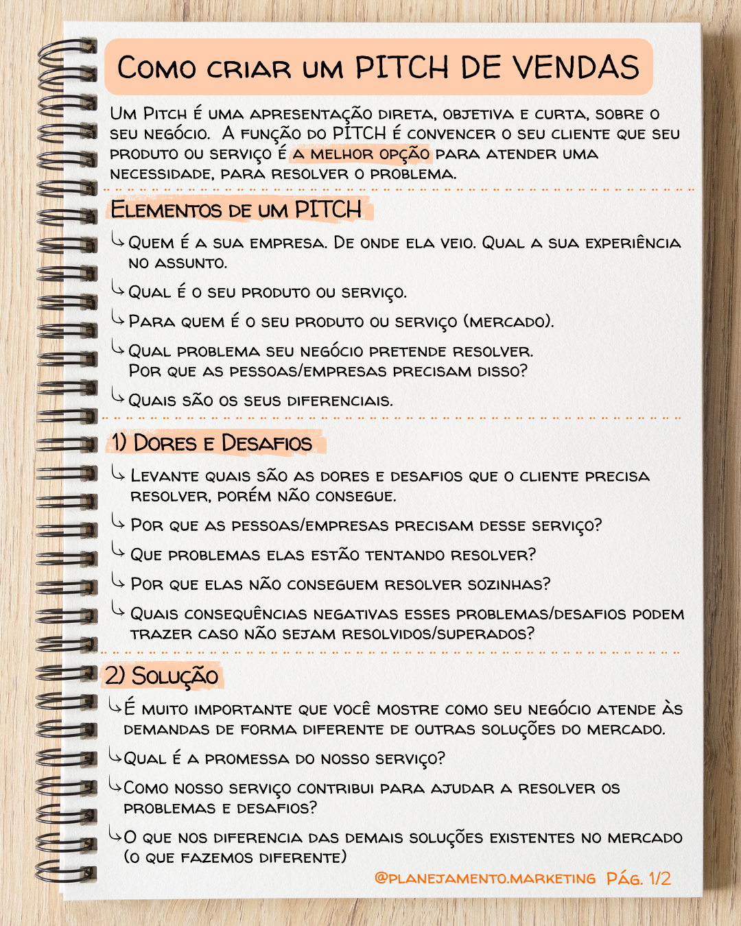 pitch de vendas