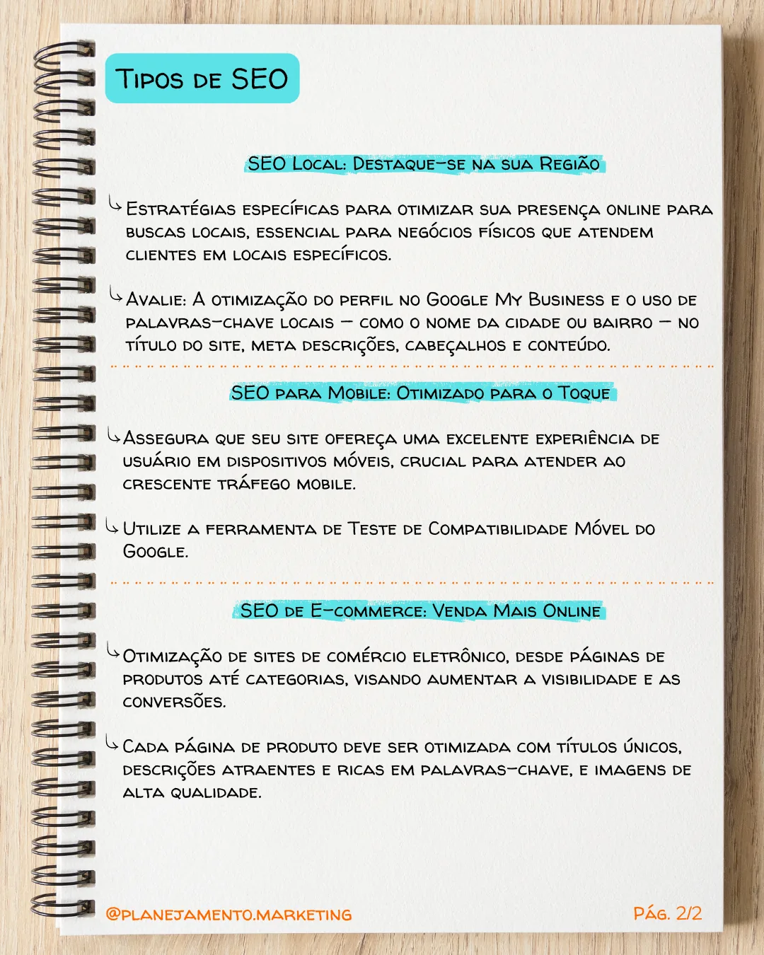Tipos de SEO: on-page, off-page, técnico e local - imagem 2