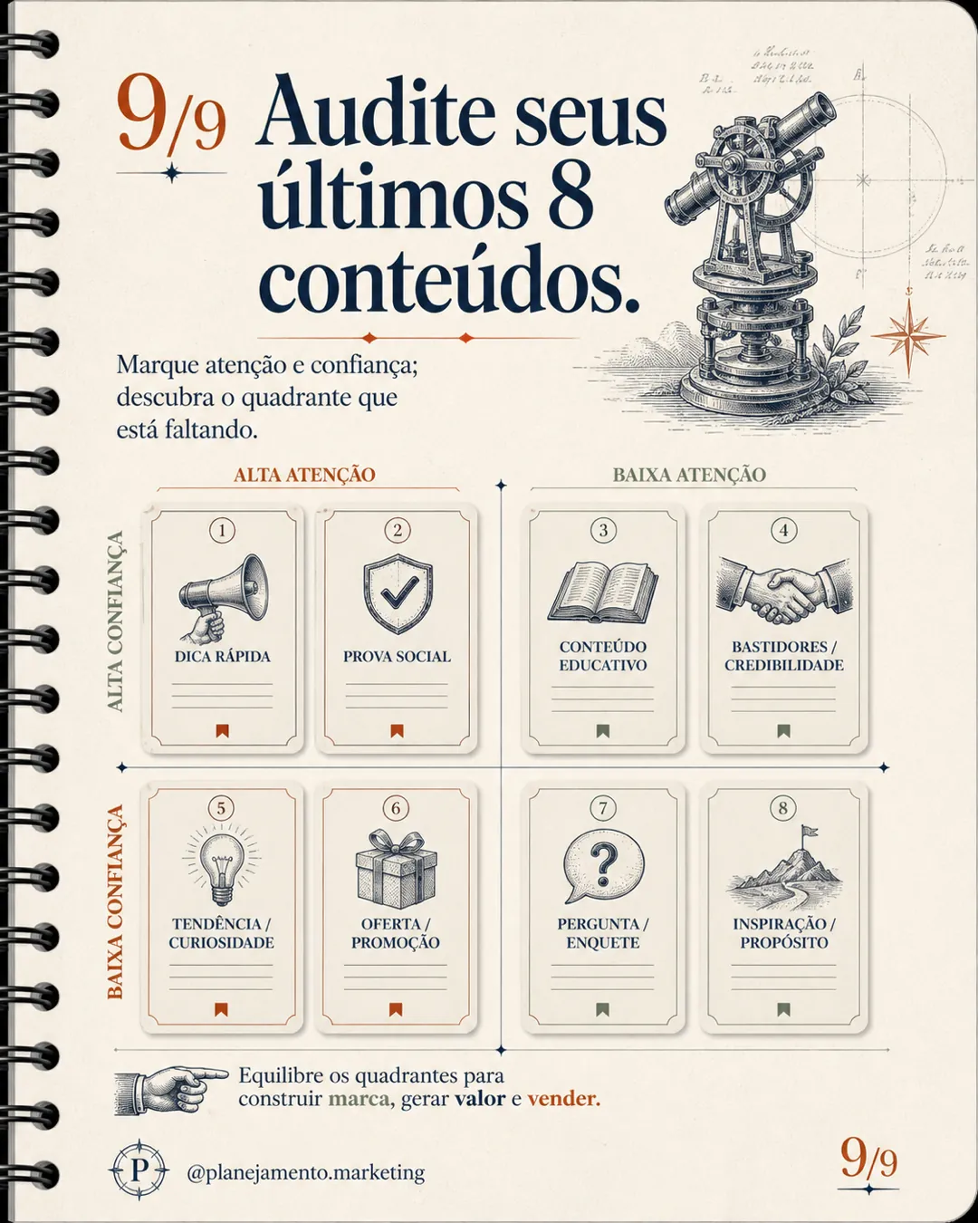 Atenção e confiança — parte 9