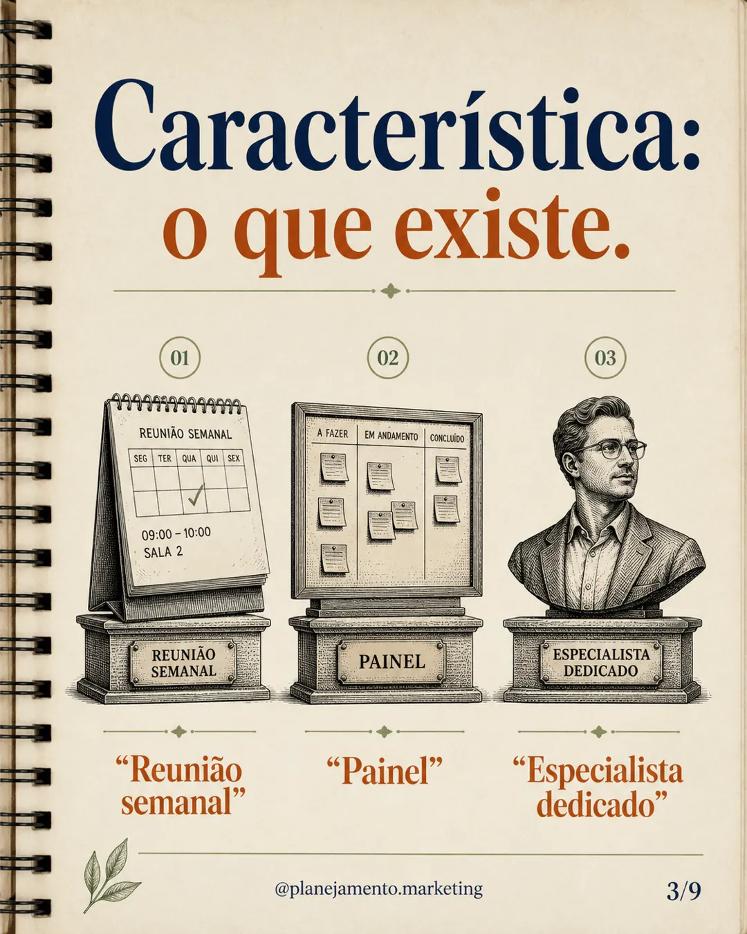 Característica, mecanismo e prova — parte 3