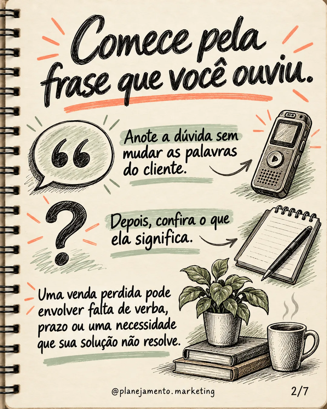 Conteúdo para vendas: transforme dúvidas em pautas úteis — parte 2 de 7