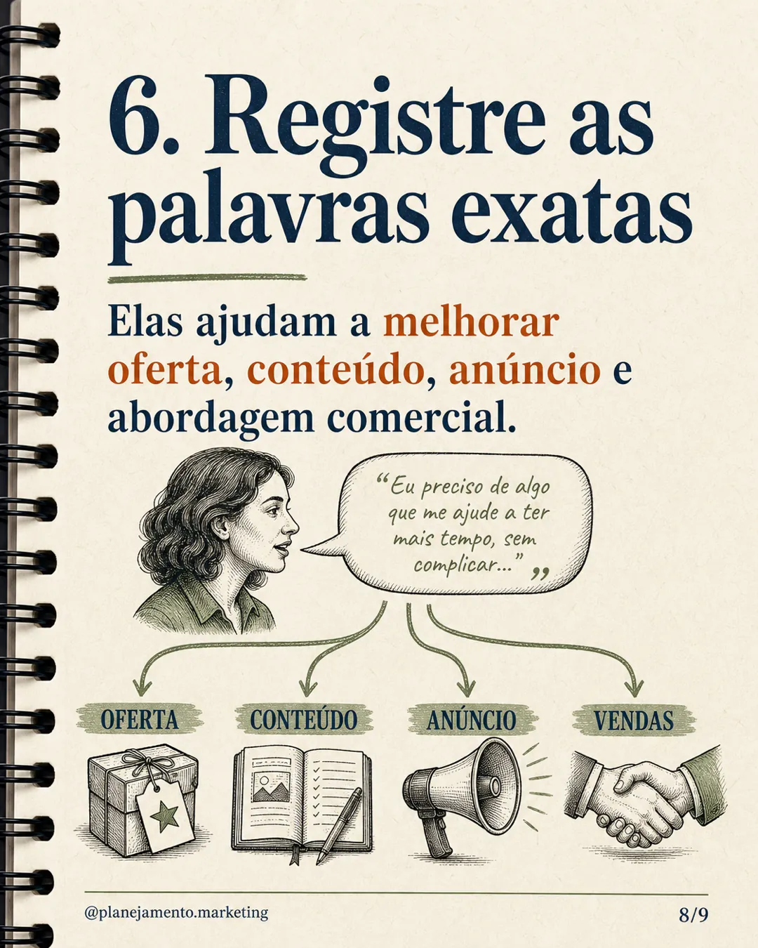 Passo 6 do roteiro: registre o resultado e o que mudou depois da decisão