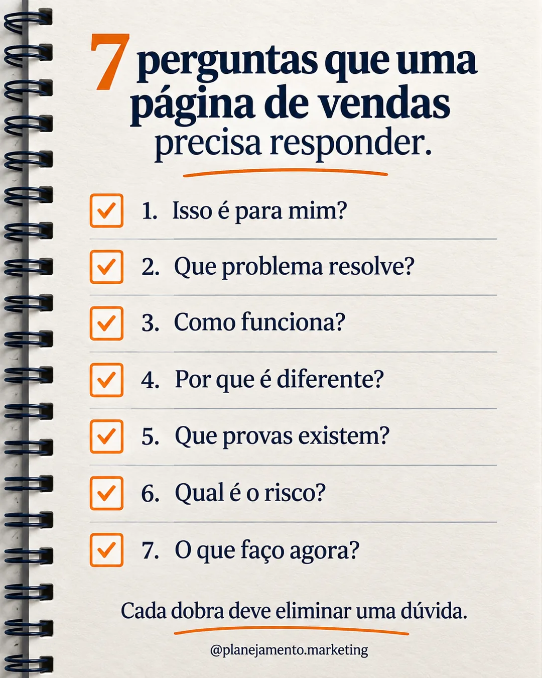 Página de vendas: 7 respostas para reduzir a incerteza