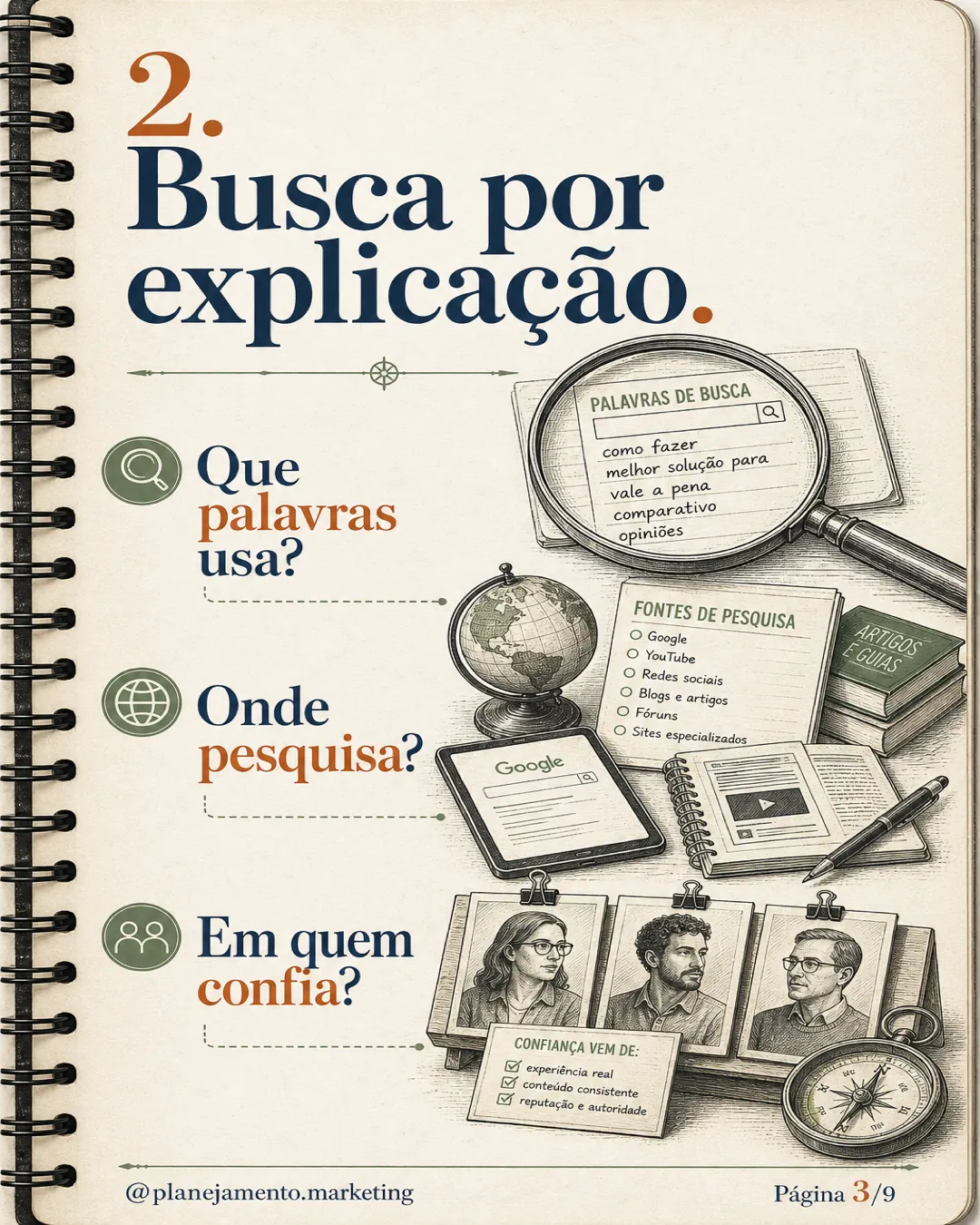 Busca por explicação na decisão do cliente