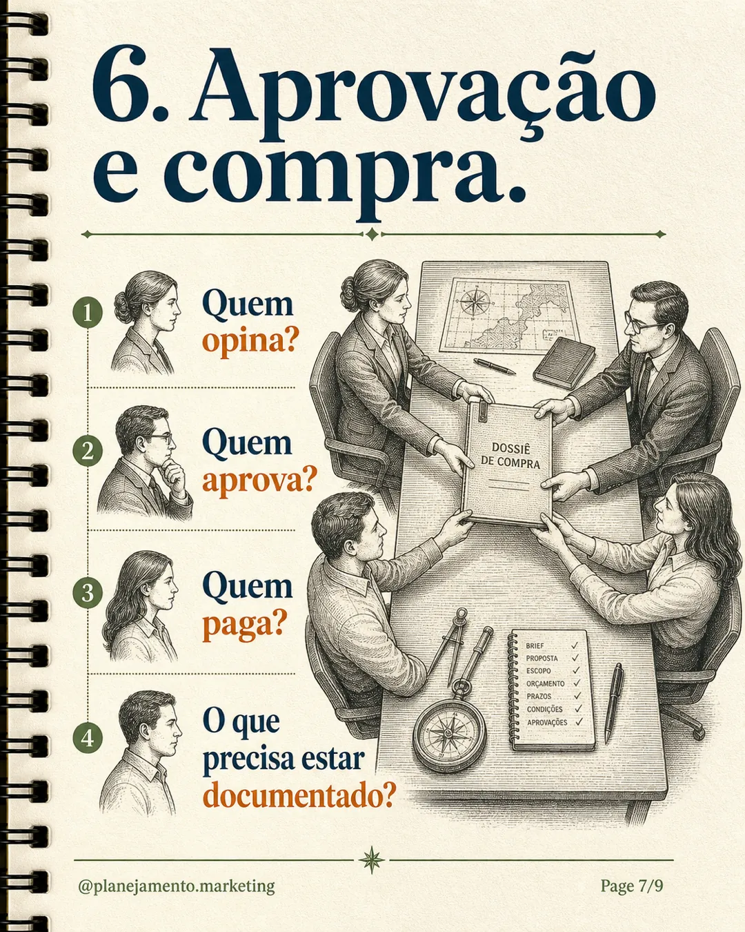 Aprovação e compra na jornada do cliente