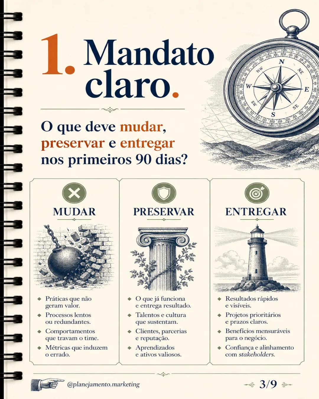 O que o novo líder herdará? — parte 2