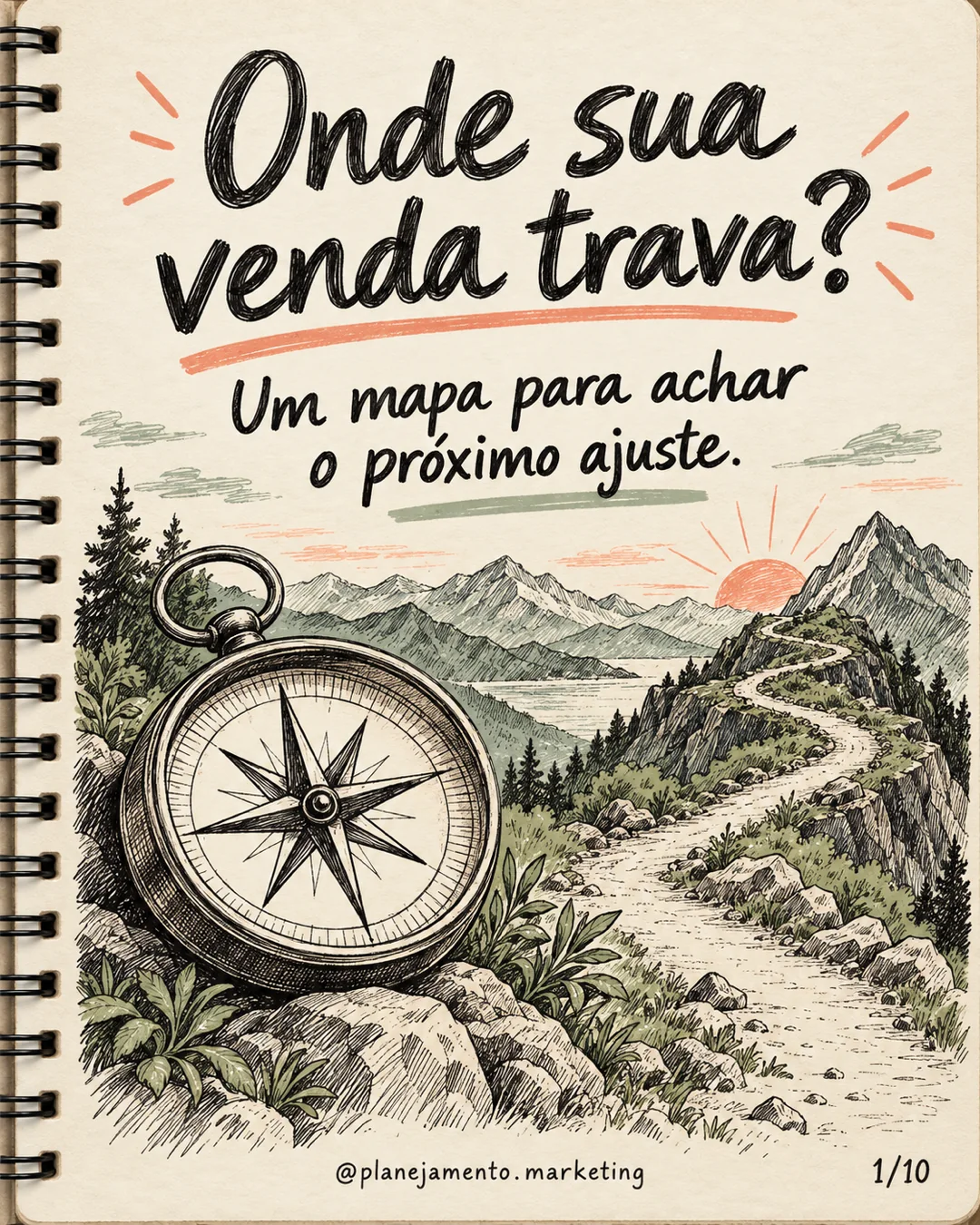 Onde sua venda trava? Diagnóstico em 5 perguntas — parte 1 de 10