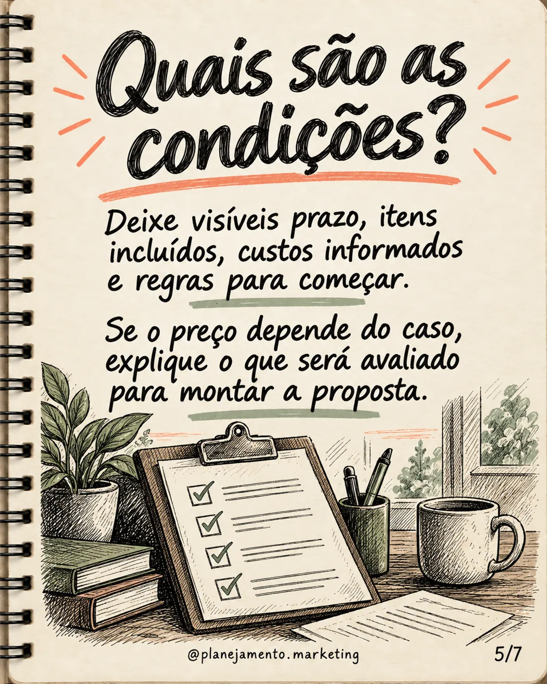 Página de vendas: 5 perguntas que ela precisa responder — parte 5 de 7