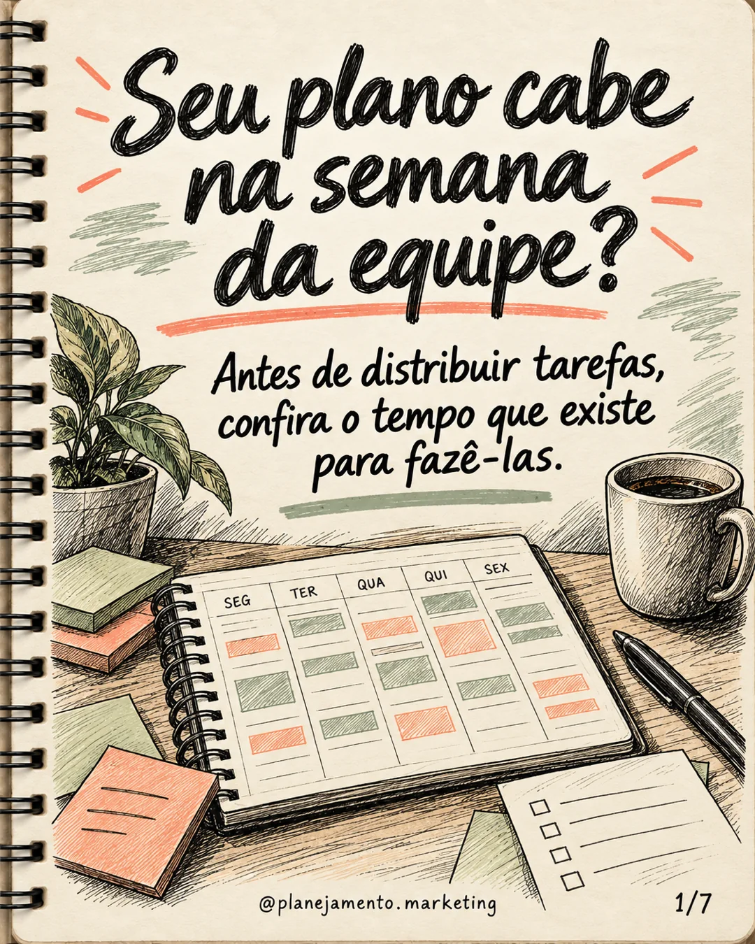 Planejamento de capacidade: o plano cabe na semana? — parte 1 de 7