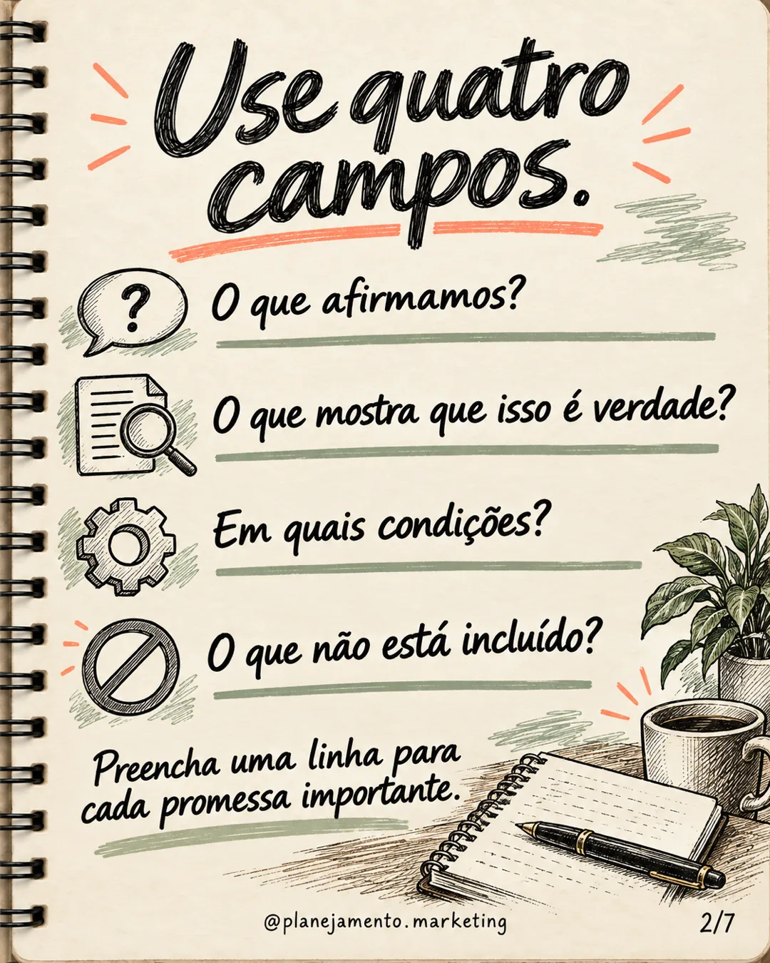 Proposta de valor: conecte promessa, prova e limite — parte 2 de 7