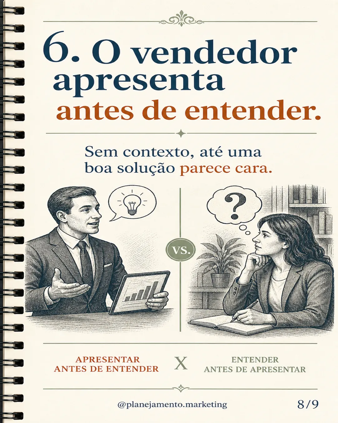 Entenda antes de apresentar
