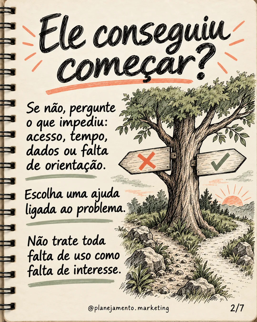 Adoção do cliente: diagnostique antes de oferecer mais — parte 2 de 7