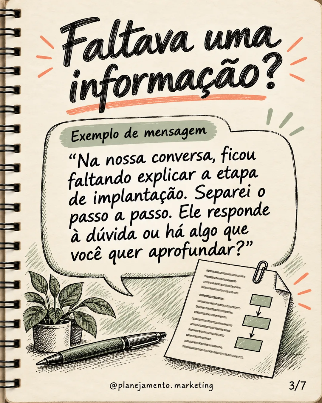 Follow-up de vendas: como retomar sem perguntar ‘alguma novidade?’ — parte 3 de 7