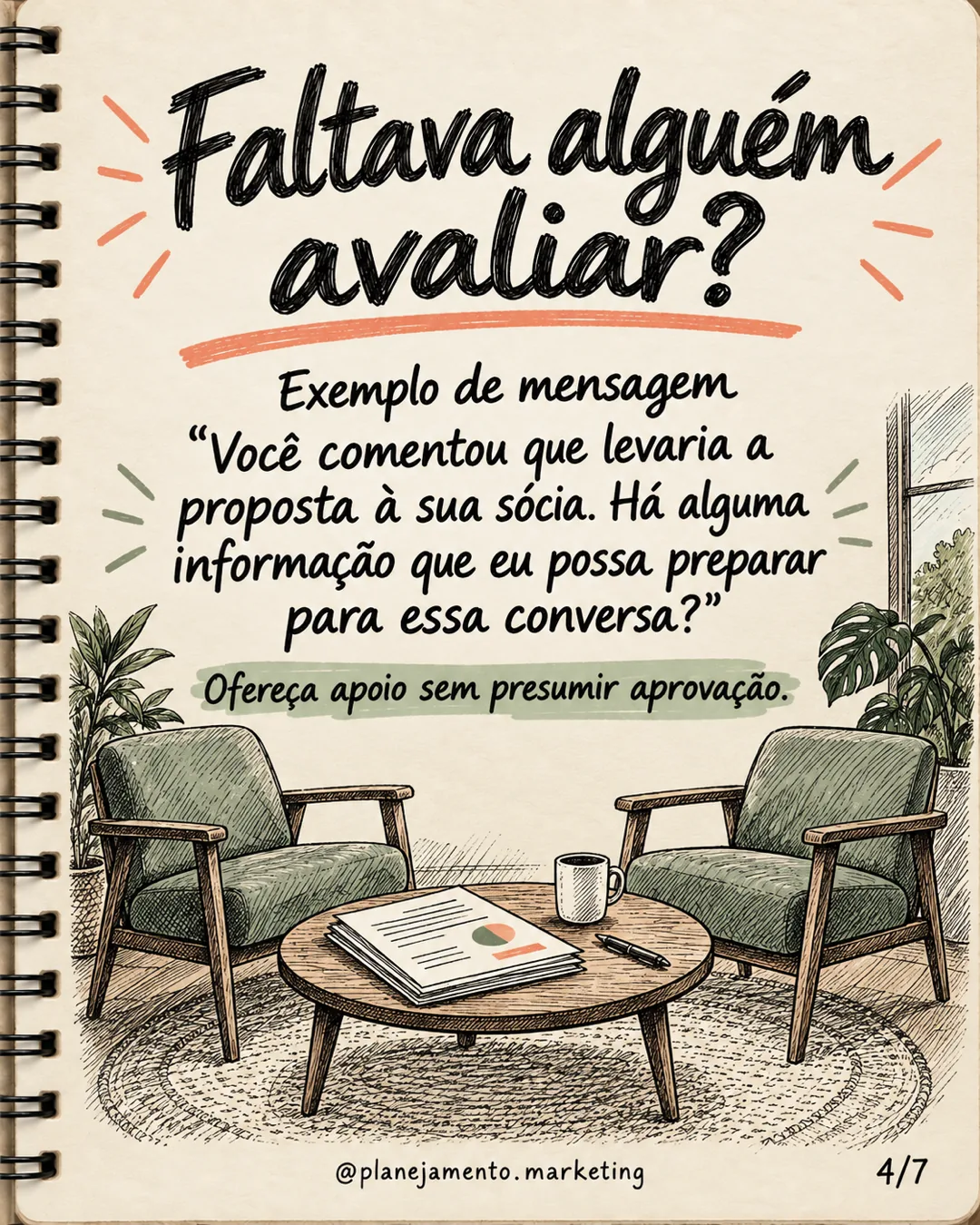 Follow-up de vendas: como retomar sem perguntar ‘alguma novidade?’ — parte 4 de 7