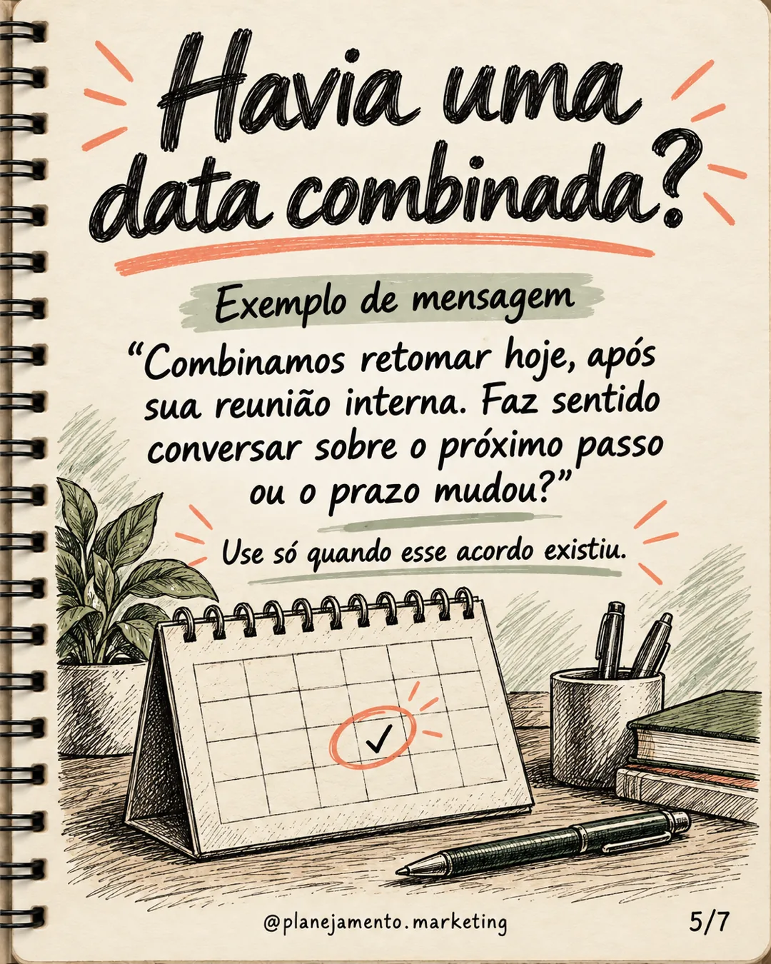 Follow-up de vendas: como retomar sem perguntar ‘alguma novidade?’ — parte 5 de 7