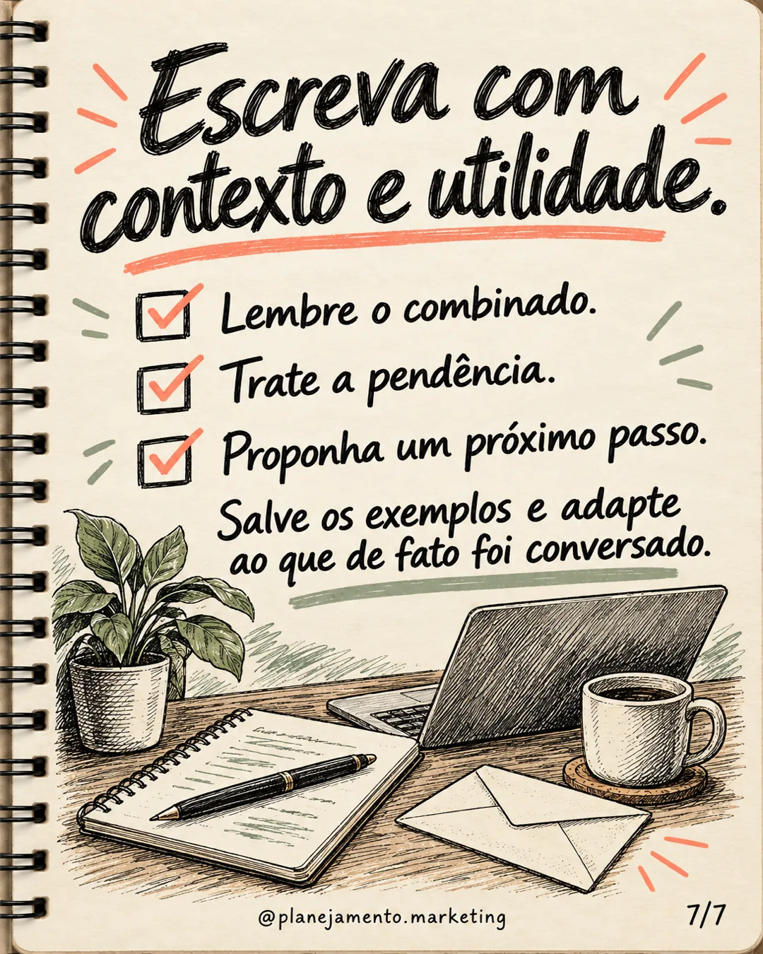 Follow-up de vendas: como retomar sem perguntar ‘alguma novidade?’ — parte 7 de 7