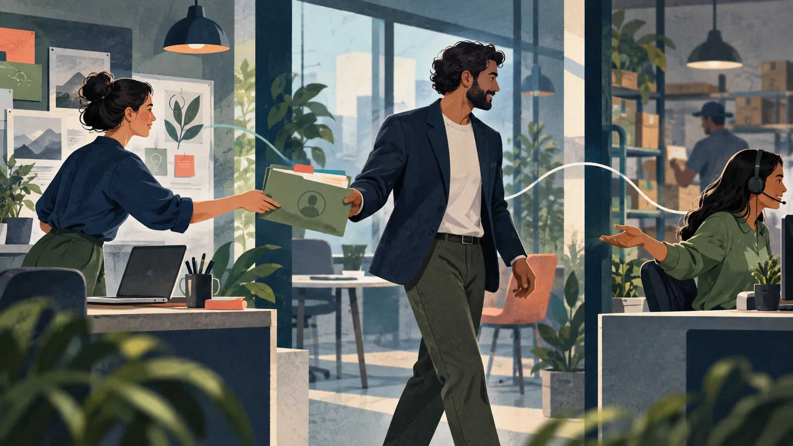 Passagem de atendimento: ficha de 6 campos para preservar o contexto
