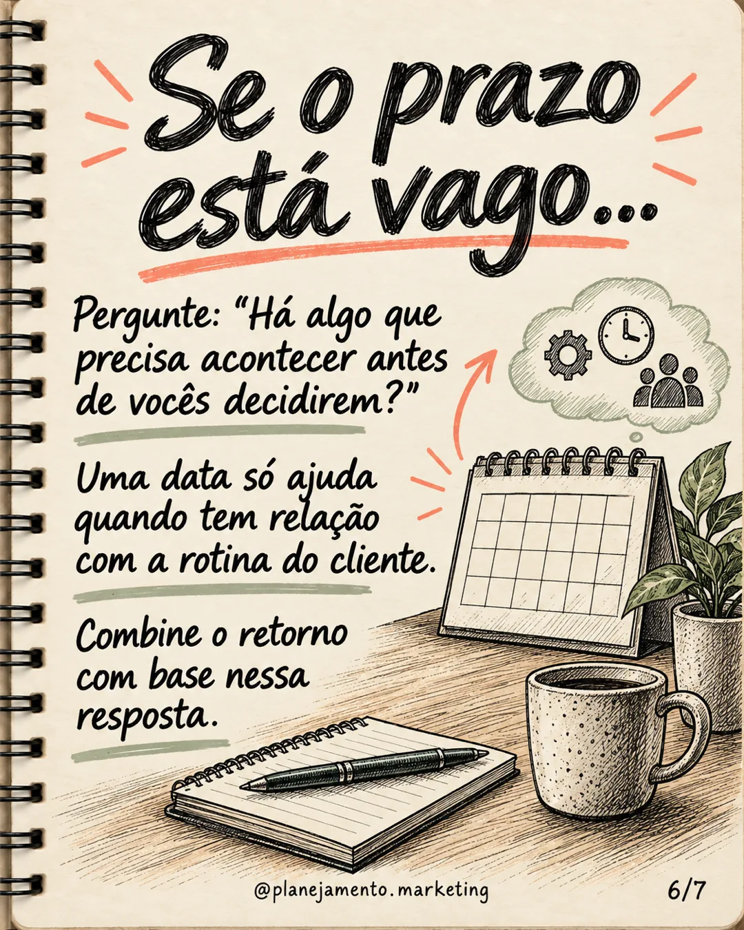 Perguntas de venda consultiva: o que falta para a oportunidade avançar — parte 6 de 7