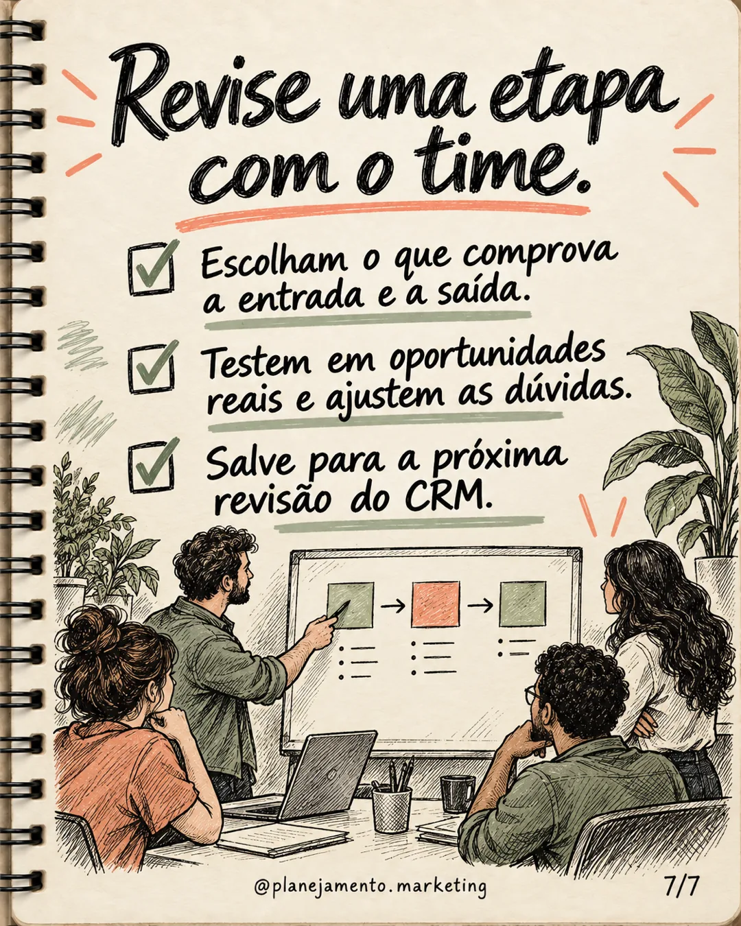 Gestão do pipeline de vendas: avanço real ou mudança de coluna? — parte 7 de 7