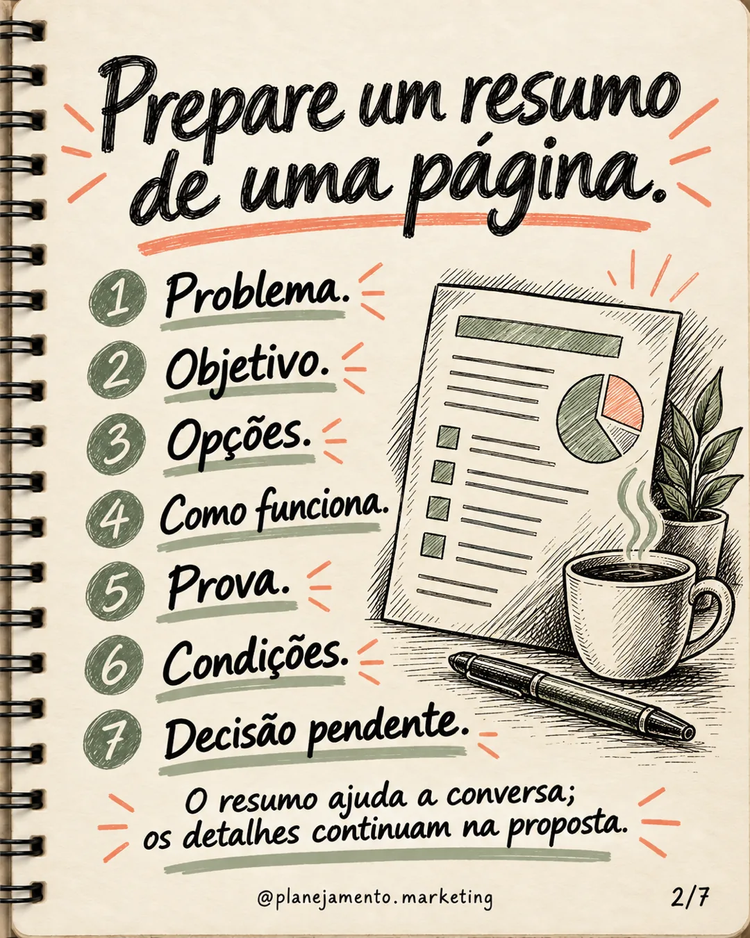 Resumo de proposta B2B — parte 2 de 7