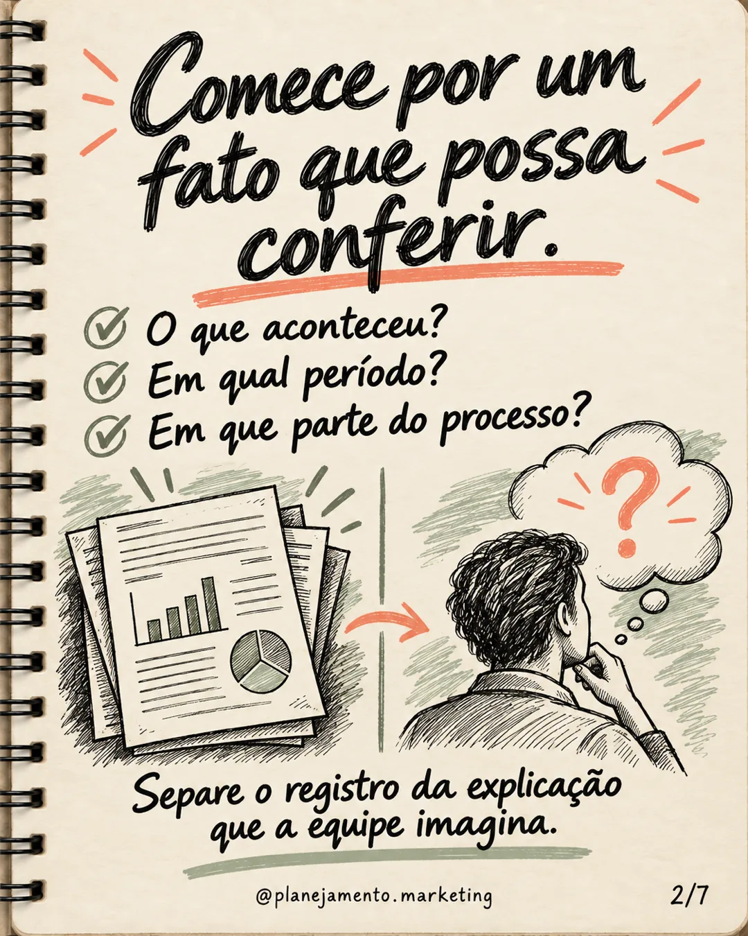 Reunião de marketing e vendas: 7 campos para decidir — parte 2 de 7