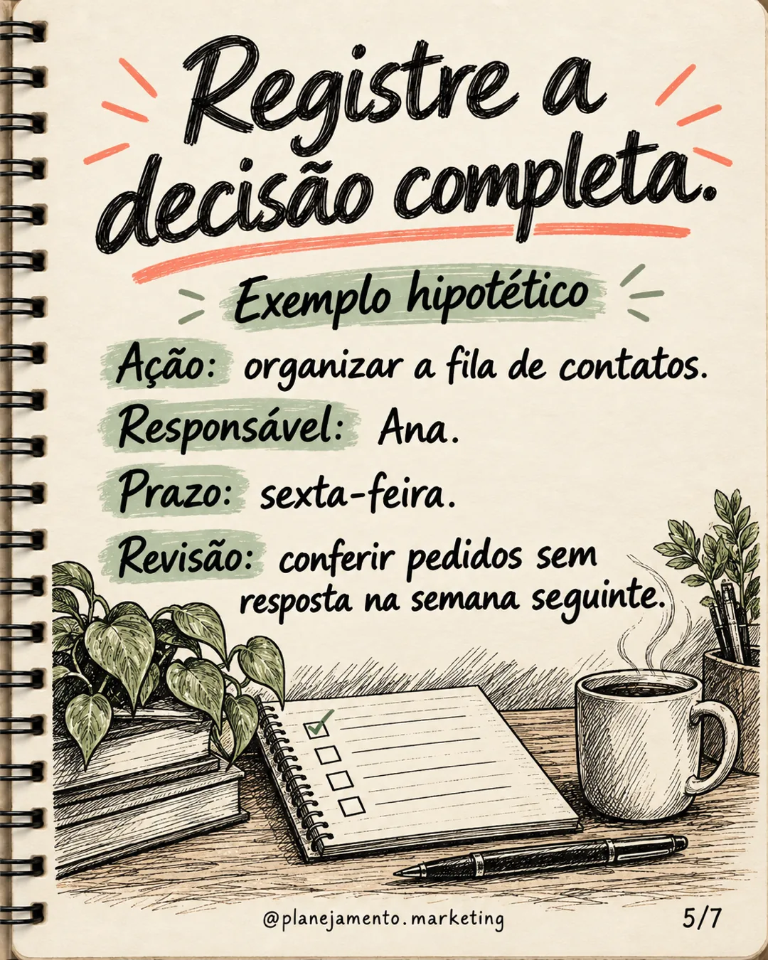 Reunião de marketing e vendas: 7 campos para decidir — parte 5 de 7